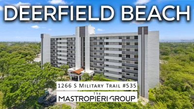 Clearwater of Meadowlakes Deerfield Beach Property Tour | 1266 S Military Trl Unit